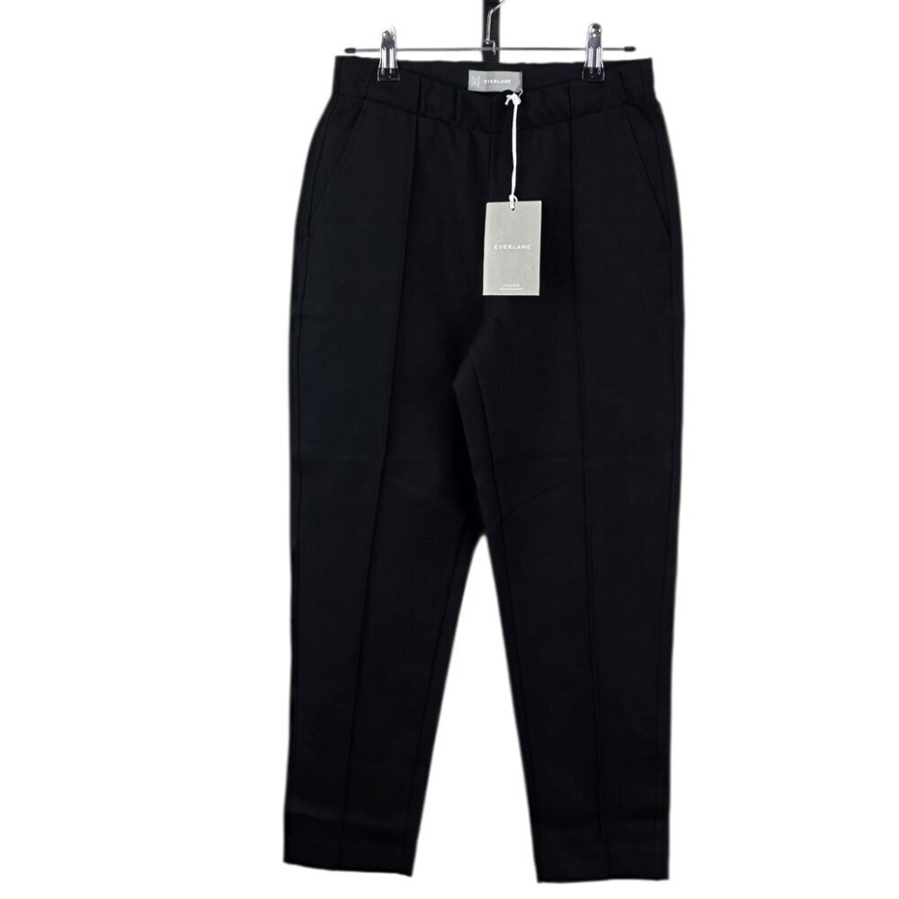 Everlane The Dream Pant, Black, Stretch, Pull On, Tapered Leg, Women's Size XS